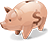 A moneybox pig icon